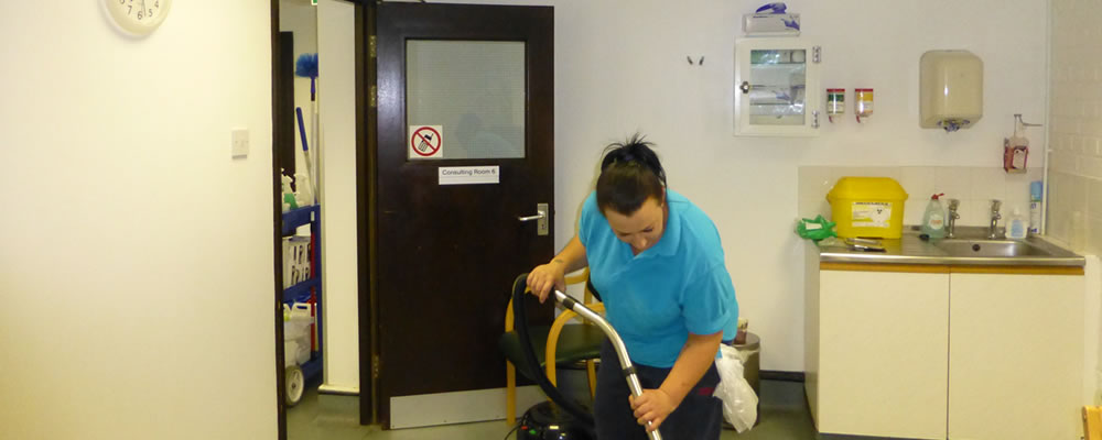 Veterinary practice cleaning